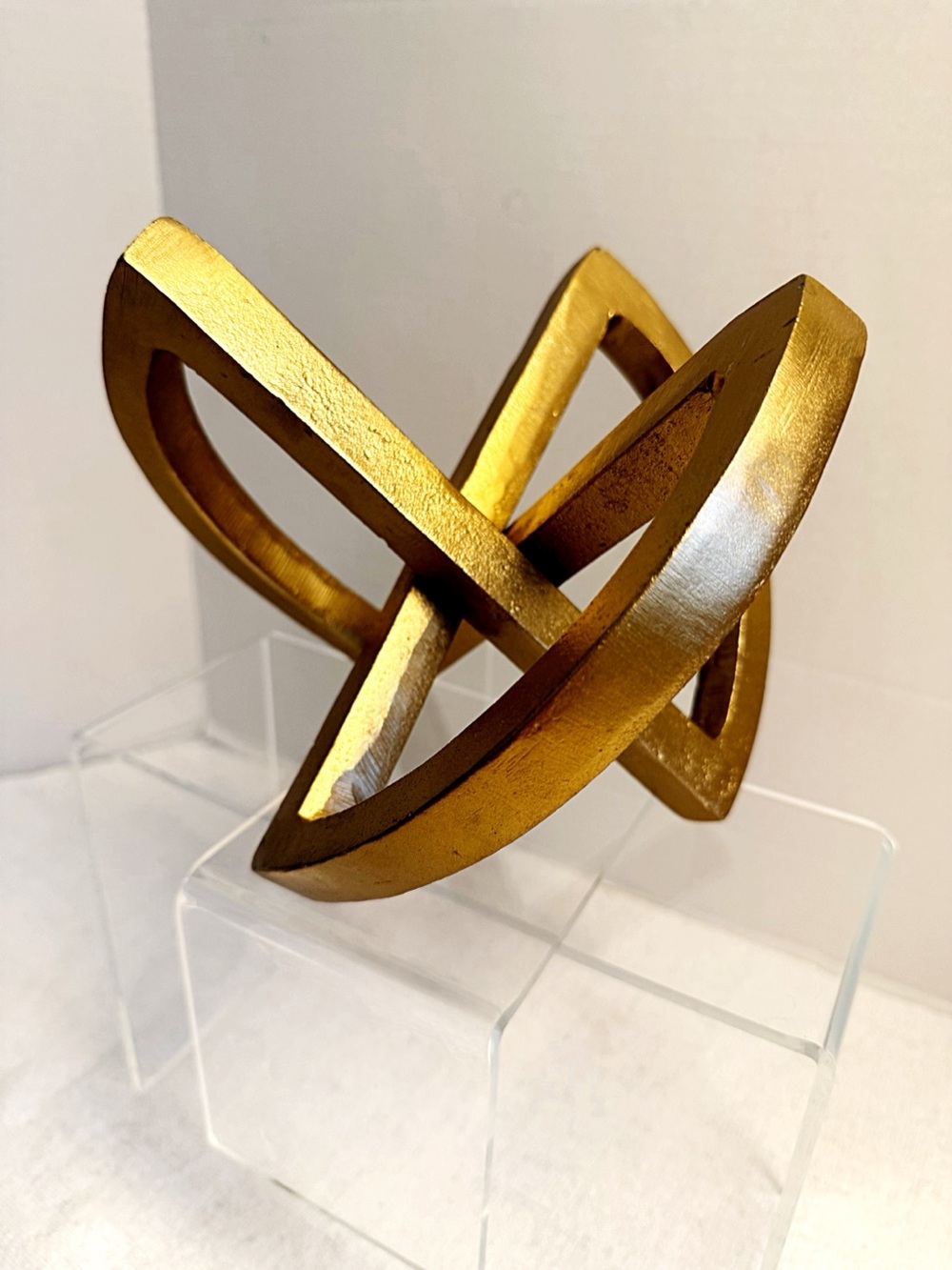 Vintage Mid Century Modern Abstract Geometric Sculpture